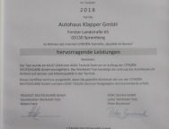 Vertragswerkstatt 03130 Spremberg: Autohaus Klapper GmbH