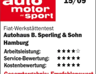 Vertragswerkstatt 20537 Hamburg: Autohaus B. Sperling  & Sohn GmbH