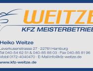 Freie Werkstatt  22761 Hamburg: KFZ-Meisterbetrieb Weitze